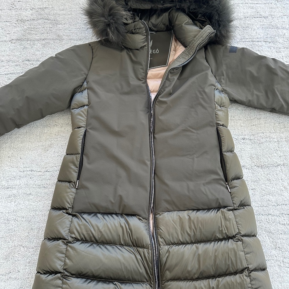 New Hetrego HARTLEY BI-MATERIAL GREEN JACKET